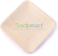 Load image into Gallery viewer, SDPMart Premium Leaf Plates - 10" Square Plates - SDPMart
