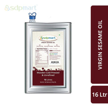 Load image into Gallery viewer, SDPMart Premium Virgin Sesame Oil - 16 Litre