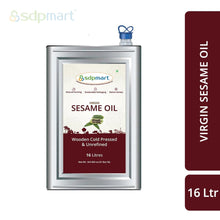 Load image into Gallery viewer, SDPMart Premium Virgin Sesame Oil - 16 Litre