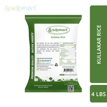 Load image into Gallery viewer, SDPMart's Premium Kullakar Rice - 4lbs - SDPMart
