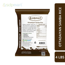 Load image into Gallery viewer, SDPMart's Premium Ottadaiyan Samba Rice - 4 lbs - SDPMart