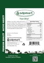 Load image into Gallery viewer, SDPMart Premium Native Toor Dhal - 1.81 Kg (4 Lbs) - SDPMart