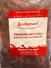 Load image into Gallery viewer, S5 - SDPMart Premium Stemless whole Chilli Medium Hot - 250g
