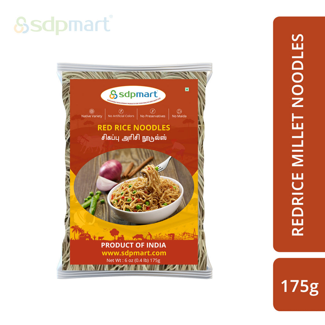 Red Rice Millet SDPMart Red Rice Millet Noodles 175g – AVMMart